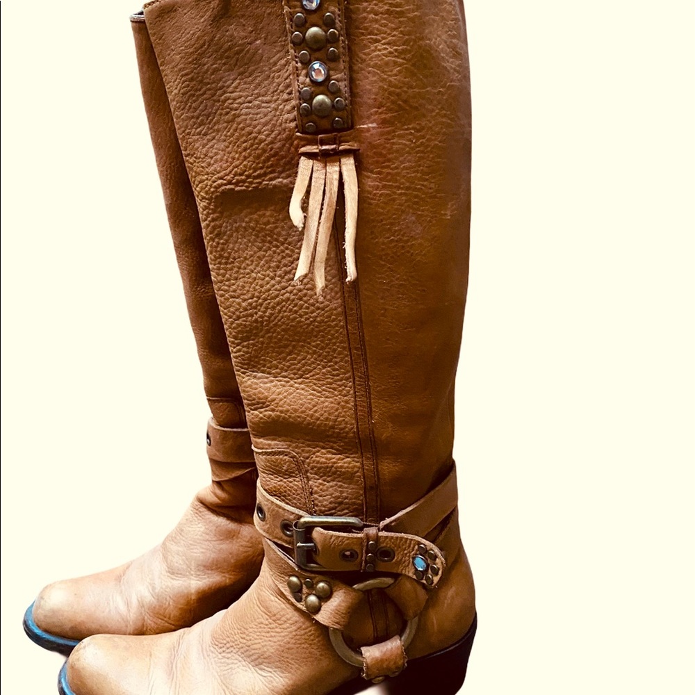 cole Haan G series vintage cowboy boots